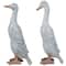 Ducks Outdoor Garden Statues - 17.25" - Set of 2